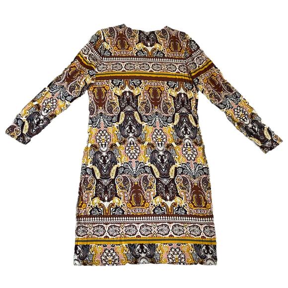 VENUS Tunic Dress Womens Size Medium Long Sleeves Stretch Boho KNIT SHEATH DRESS - Picture 9 of 16